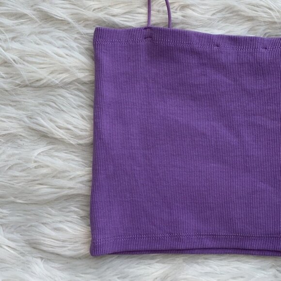 Cropped Ribbed Cami - Picture 7 of 9